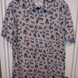 Kahuna Bay Hawaiian Locals Aloha Shirt Men's Size: Medium